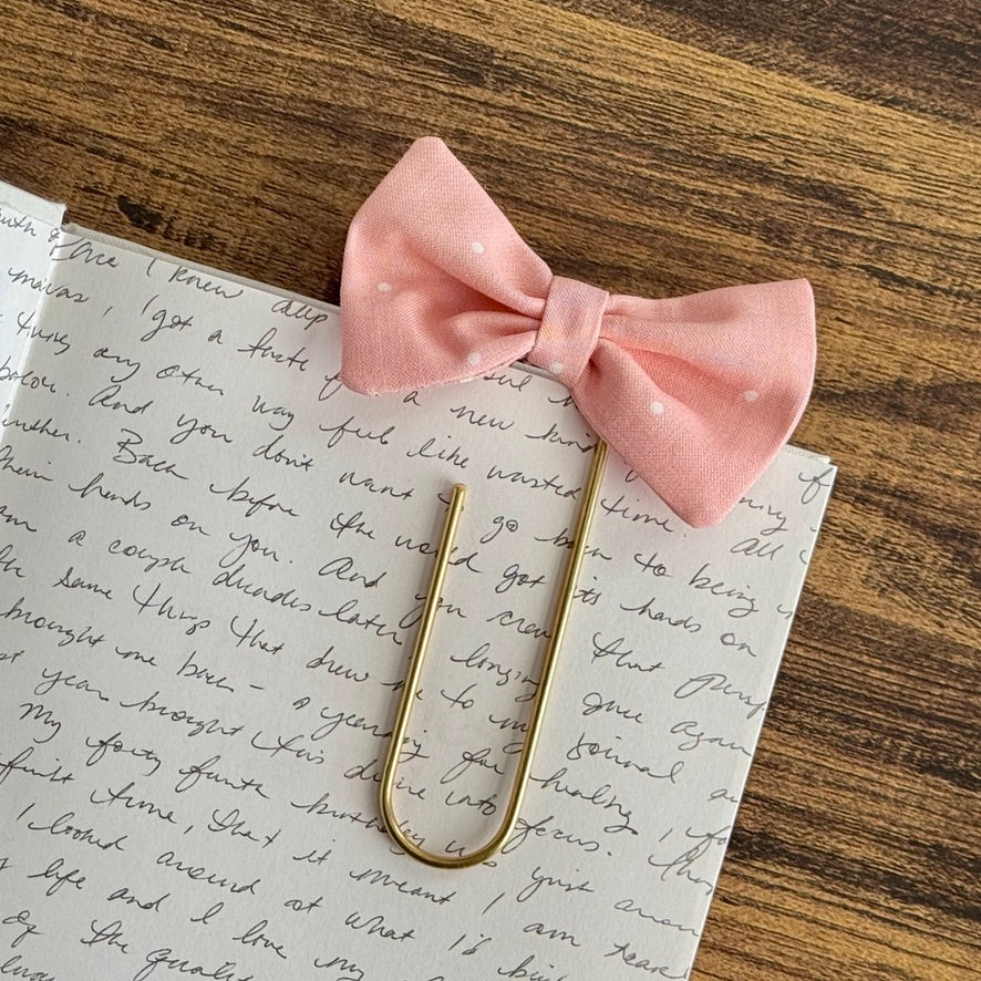 Fabic Bow Bookmark