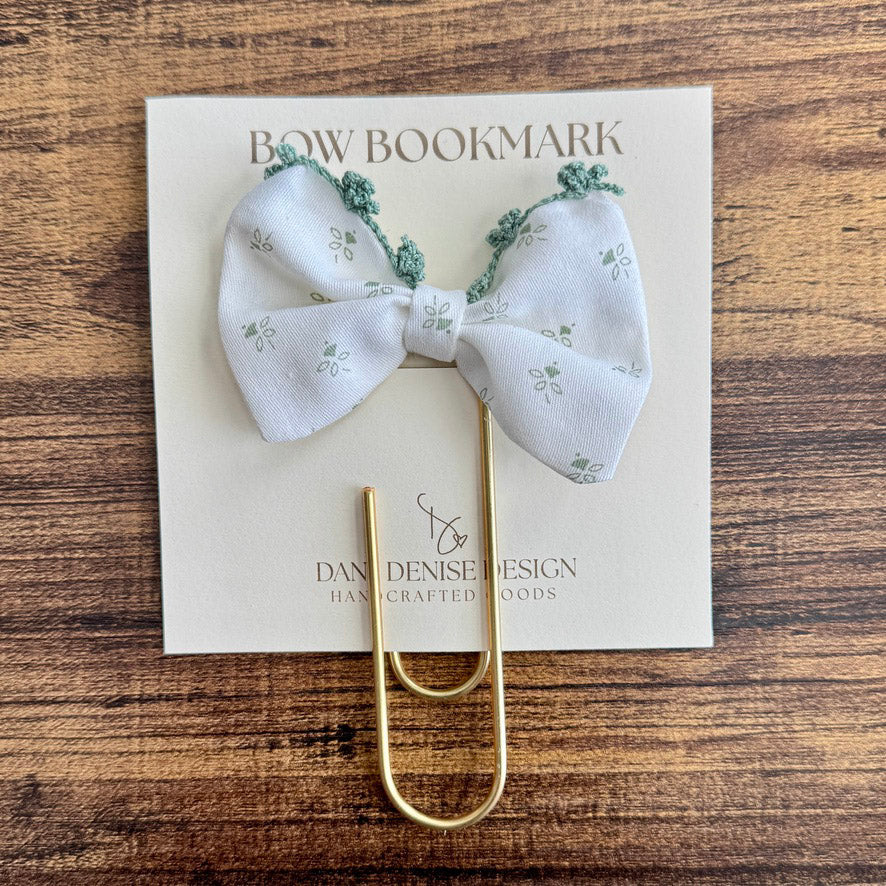 Fabic Bow Bookmark