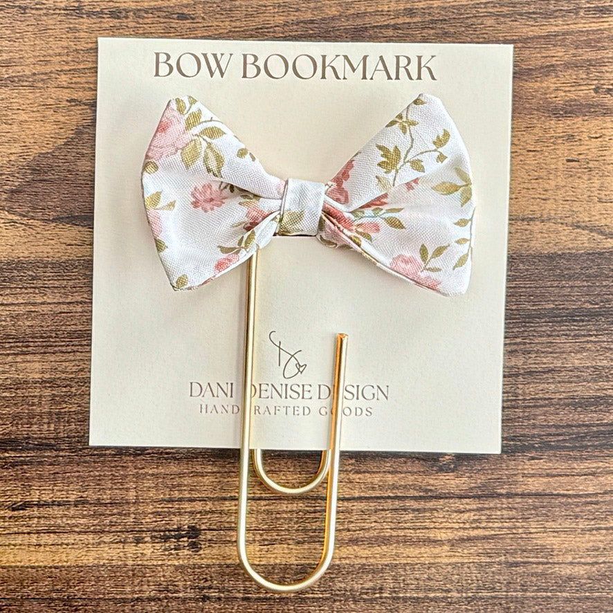 Fabic Bow Bookmark