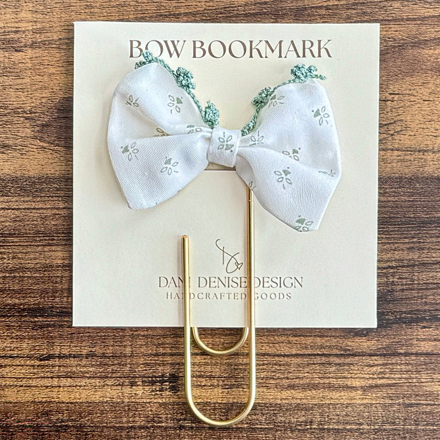 Fabic Bow Bookmark