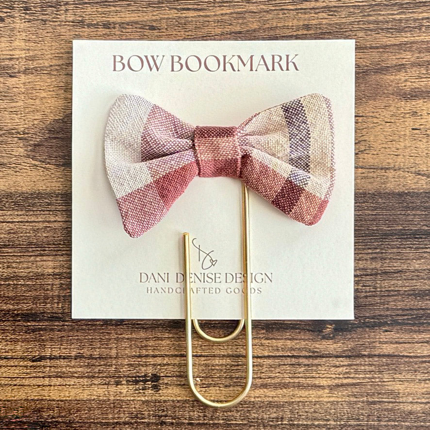 Fabic Bow Bookmark