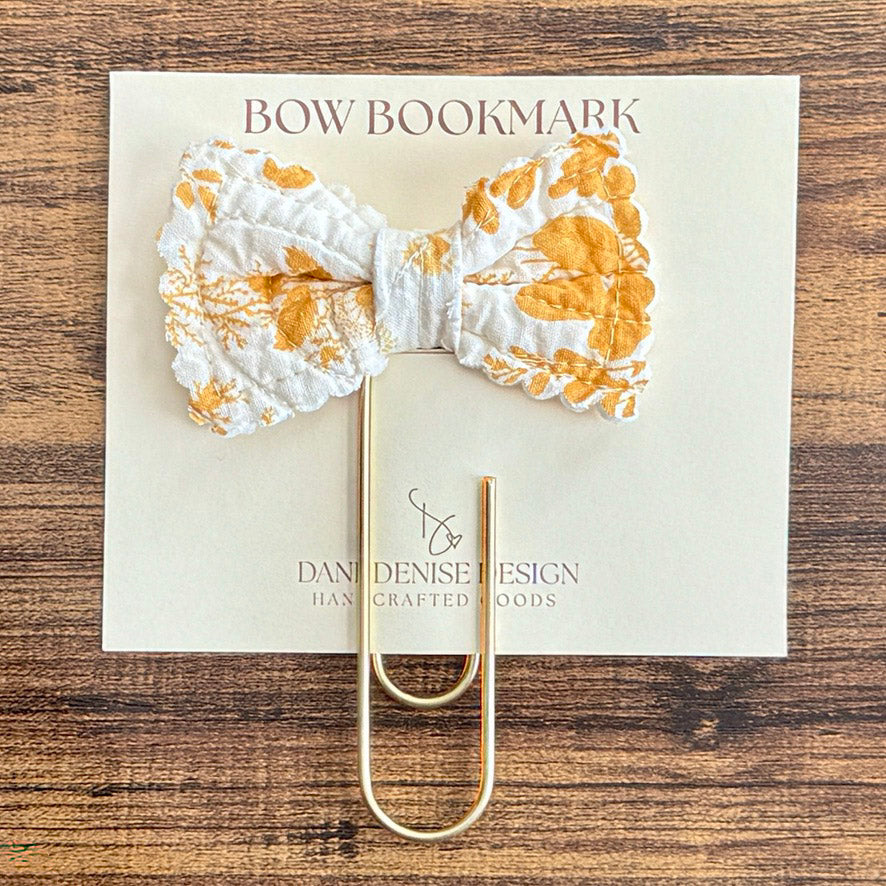 Fabic Bow Bookmark