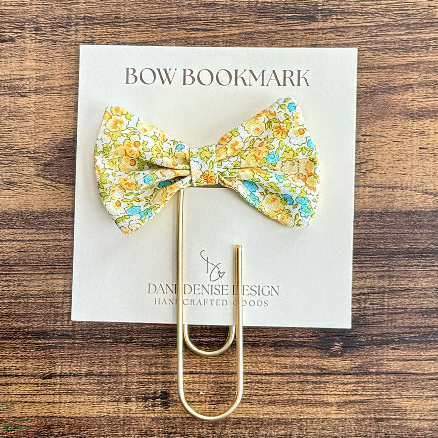 Fabic Bow Bookmark