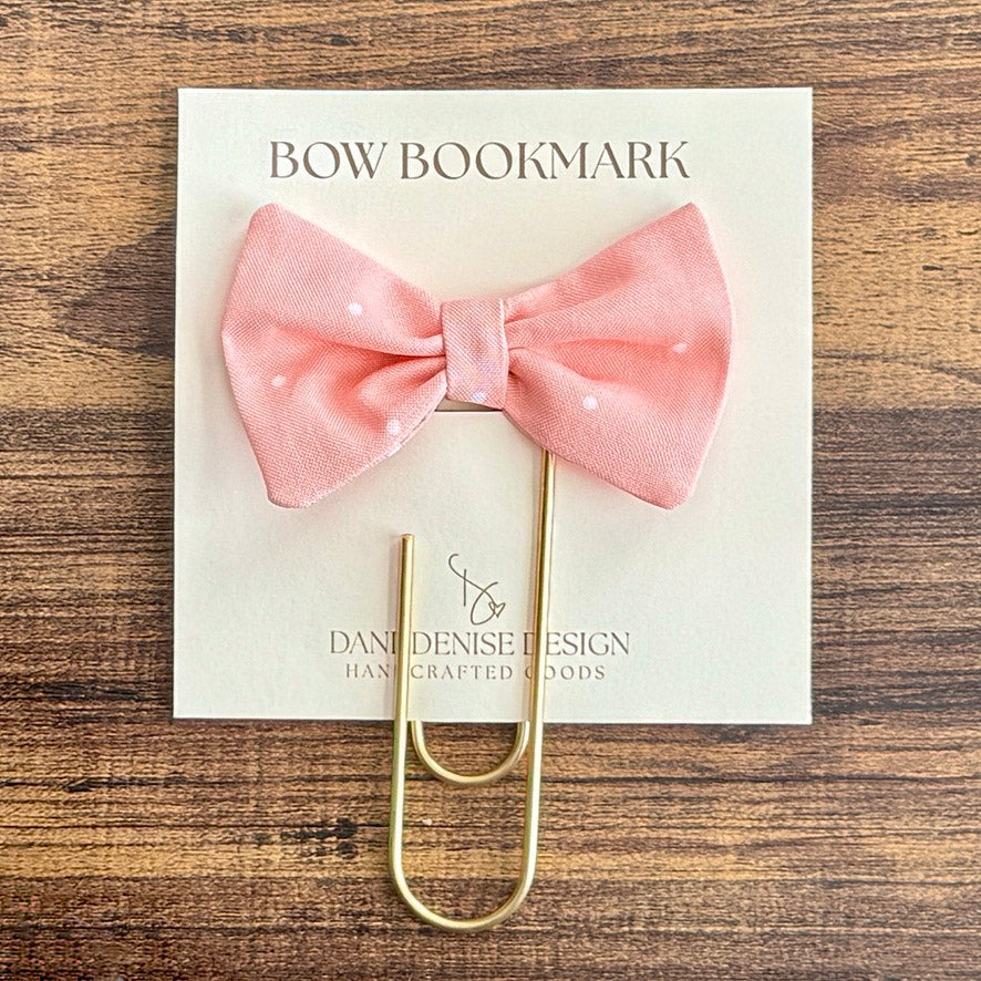 Fabic Bow Bookmark