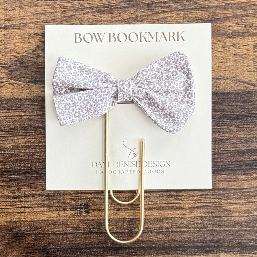 Fabic Bow Bookmark