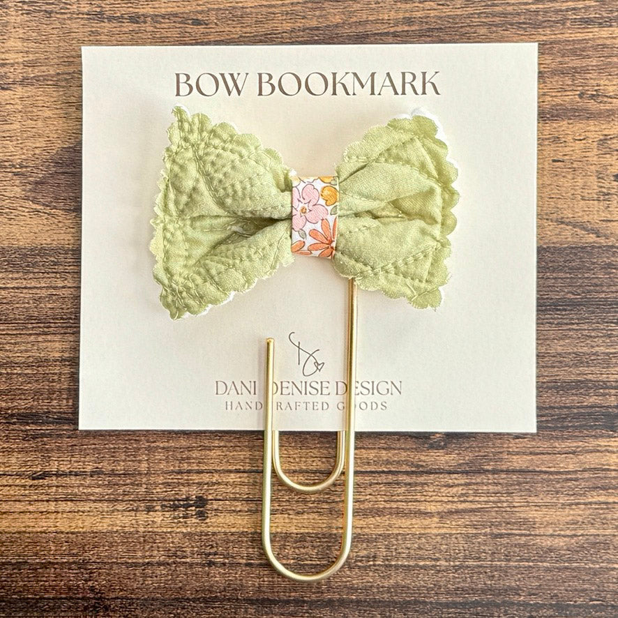 Fabic Bow Bookmark