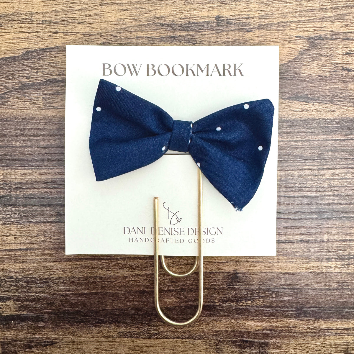 Fabic Bow Bookmark